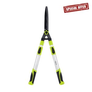 Telescopic Hedge Shears Precision Cutting Extended Reach Comfort Grips 64-84cm Reach Ideal for Hedges