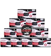 Clikoze Disposable Cameras x5 with 27 Exposures, ISO 400 Kodak 35mm Film Inside Instant Camera wi...