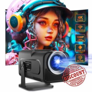 Mini Projector 4K Support