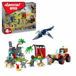 LEGO Jurassic World Baby Dinosaur Rescue Centre Toy for Kids
