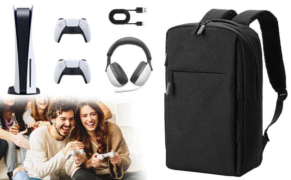 Carrying Case Backpack for PS5 Slim