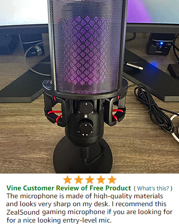 BKD-12A USB Gaming micorphone with RGB light effect for podcasting recording voice over and AMSR