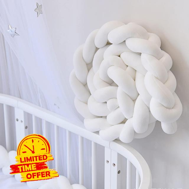 PTKG Braided Cot Bumper
