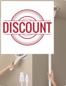 Rotating Head Rechargeable Fly Zapper Electric Fly Swatter Racket Fly Killer Fly Catcher Indoor Fruit Fly Trap Spider Catcher Bug Zapper