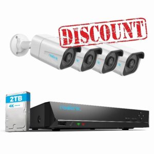 Reolink 4K PoE Security Camera System H.265
