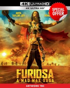 Furiosa: A Mad Max Saga [4K Ultra HD] [2024] [Region Free]