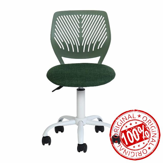 FurnitureR Desk Fabric Seat Ergonomic Study Without Armrest