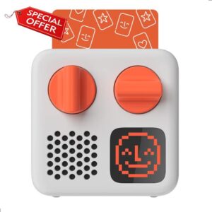 YOTO Mini (2024 Edition) + Make Your Own Card – Kids Screen-Free Bluetooth Audio Player