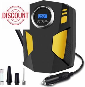 Tyre Inflator Portable Air Compressor