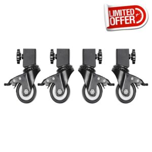 4Pcs Griddle Caster Set