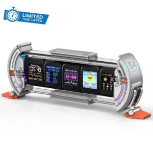 Divoom Times Gate Pixel Art Informative Display