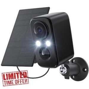 IHOXTX Security Camera Outdoor Wireless