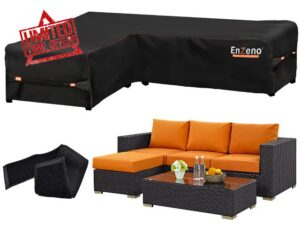 Enzeno Garden L-Shape Furniture Cover Waterproof