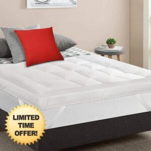 MightySoft Mattress Topper Single Bed 4 Inch Thick