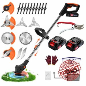 Strimmer,Garden strimmer With 2PCS 24V 2.0Ah battery