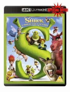 Shrek 1-4 [4K Ultra HD] [2001 - 2010] [Region Free]