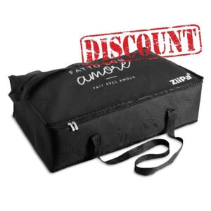 ZiiPa • Oven Cover • Fontana • Colour Anthracite • Protective Cover • Waterproof • Easy to Close • 64 x 40 x 20.5 cm