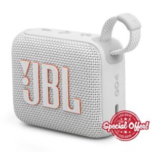 JBL Go 4 Bluetooth Wireless Speaker White EU