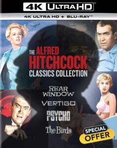 The Alfred Hitchcock Classics Collection (4K Ultra-HD) [Blu-ray] [2020] [Region Free]