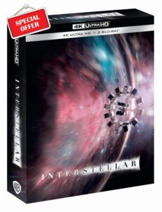 Interstellar Ultimate Collectors Edition with Steelbook [4K Ultra HD] [2014] [Blu-ray] [Region Free]