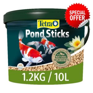 Tetra Pond Fish Food Sticks 1.2kg - biologically balanced for pond fish