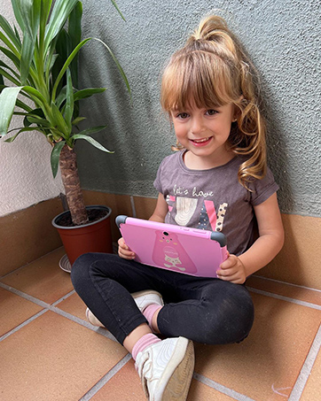 weelikeit kid's tablets perfect for entertainment and online learning.