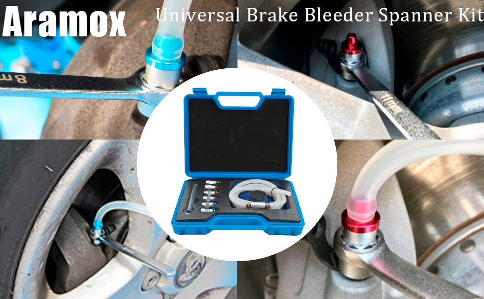 Universal Brake Bleeder Spanner Kit