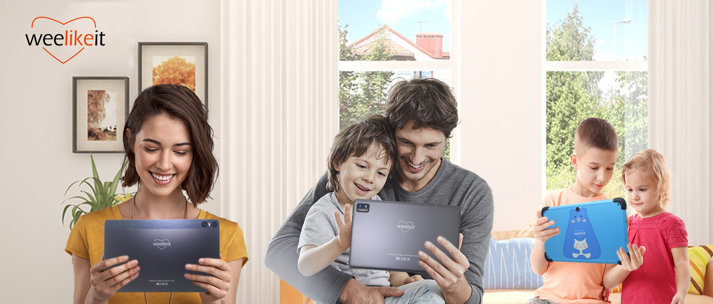 weelikeit Android tablet is high-performance and practical, it can meet your daily use needs.
