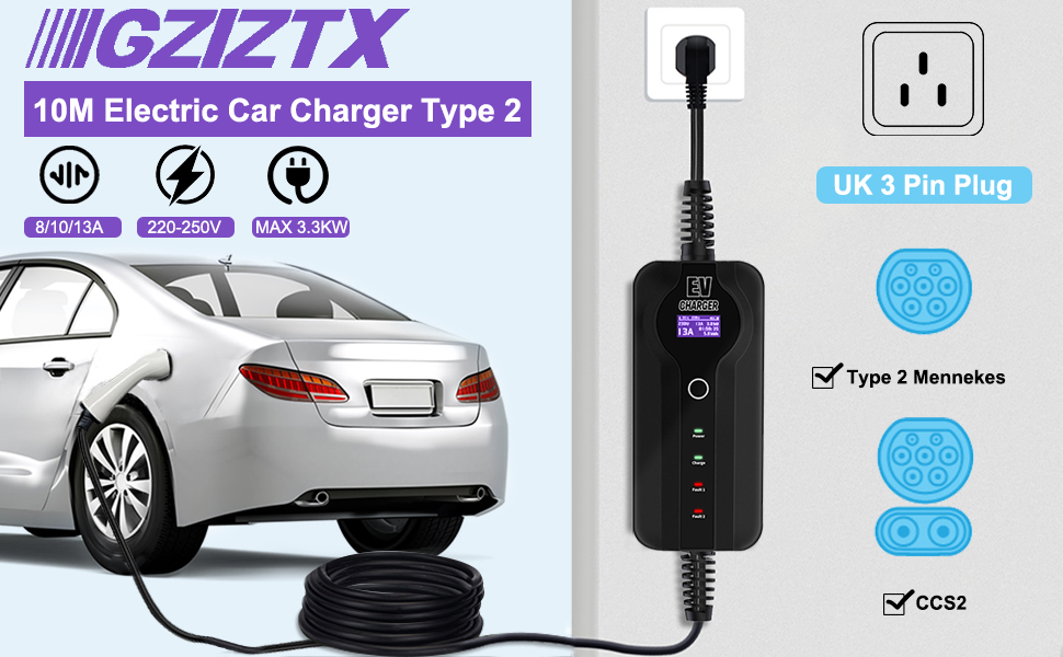 3 pin ev charger