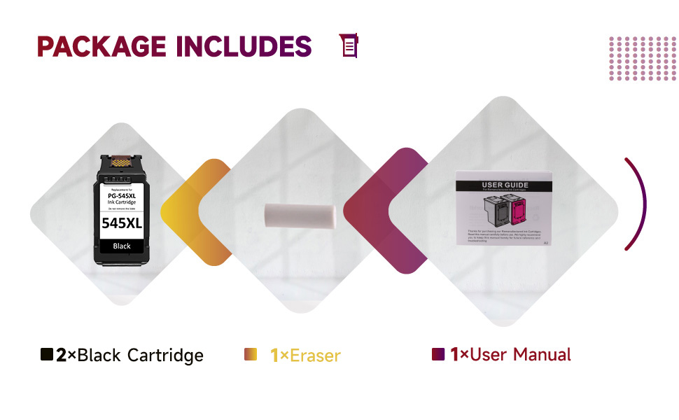 545 black ink cartridge