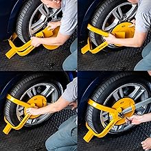 wheel clamp