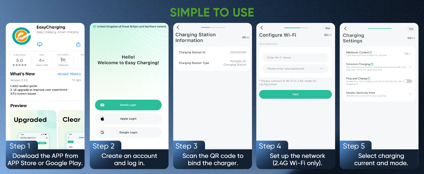 3 pin ev charger type 2