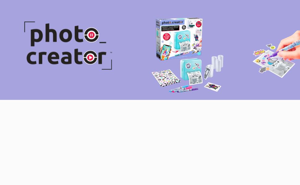 Photo Creator, Instant Pocket Printer