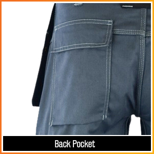 knee pad pockets trousers