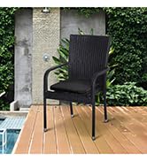 Outsunny Wooden Outdoor Double Adirondack Chairs Loveseat w/Center Table and Umbrella Hole, Garde...