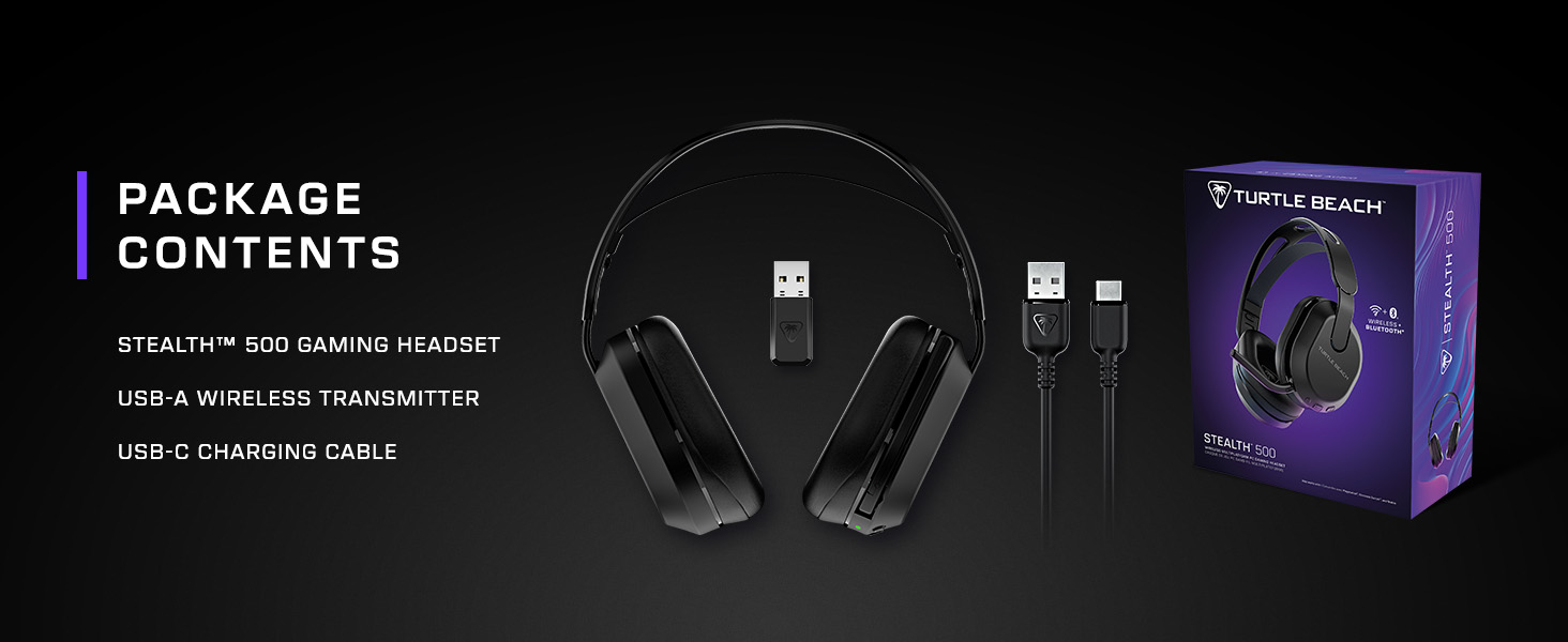 Turtle Beach; Turtle Beach Stealth; Stealth 500; Turtle Beach Stealth 500; PC; PC Headset; PS5