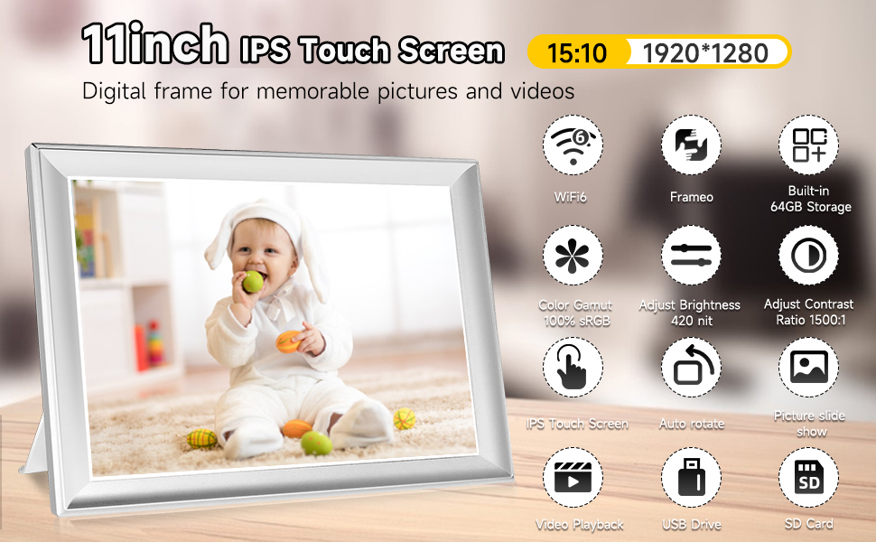 electric photo frames slide show,video photo frame,digital frames,photo tech,electric photo frames