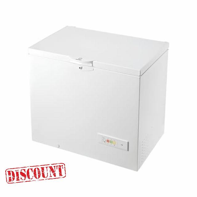 Indesit 255 Litre Freestanding Chest Freezer - White