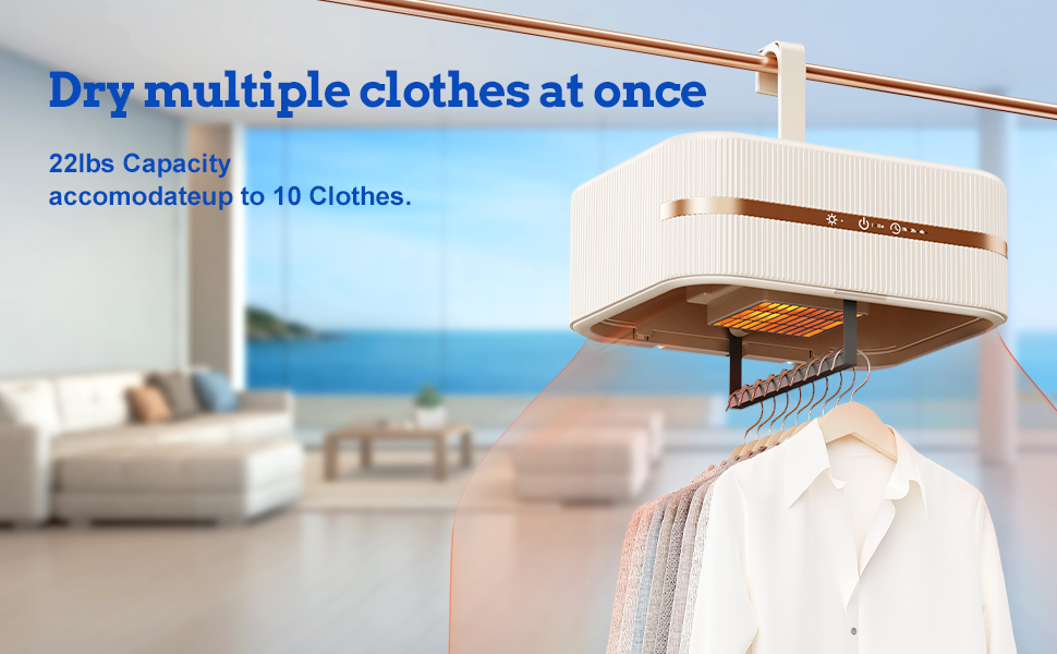 Lphianx Portable Electric Clothes Dryer