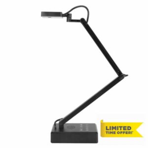 4k USB Document Camera for Teaching with 3-Level LED Light