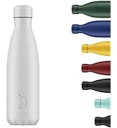 Chilly's Original Bottle - Stainless Steel Water Bottle - BPA-Free, Double Walled Vacuum Insulate...
