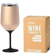 Huski Champagne Flute | New | Premium Stainless Steel Champagne Glass with Lid | Go Stemmed or St...