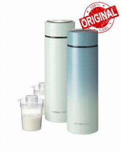 Nuby Limited Edition Two Tone RapidCool Portable Baby Bottle Making Twin Pack - Prepare A Perfect Formula Feed in 2 Minutes | Includes 1 Rapid Cool