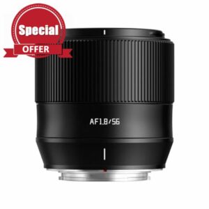 TTARTISAN 56mm F1.8 Auto Focus APS-C Camera Lens for Fuji X Mount Metal Light Weight Camera Lens Support Eyes Tracking