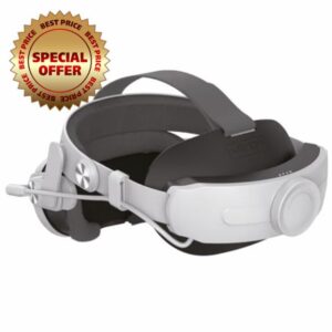 Venom Power Strap for Meta Quest - Padded Headstrap with Integrated Power Bank