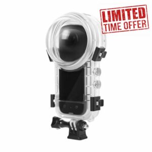 LICHIFIT Invisible Dive Case for Insta360 X4 Camera Cage Waterproof Housing 50m Underwater Protective Shell Cove