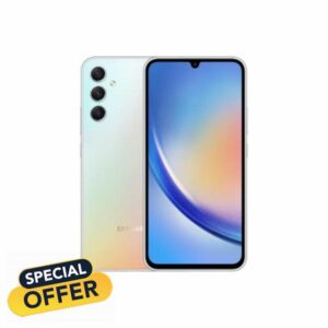 Samsung Galaxy A34 5G 256GB Silver Unlocked (Renewed)