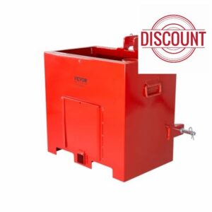 VEVOR Ballast Box 3 Point Category 1 Tractor