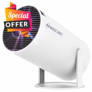 Maxwork enterprizes Mini Projector - Indoor & Outdoor Smart Projector for Bedroom - 1280x720 HD Resolution