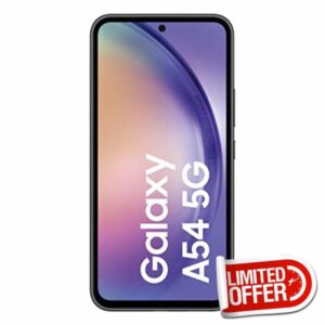 Samsung Galaxy A54 5G 128GB Graphite Unlocked (Renewed)